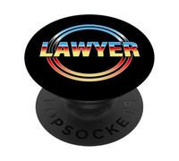 Estilo Retro Abogado PopSockets PopGrip Adhesivo