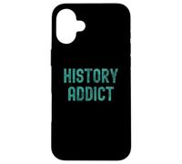 Estilo Retro Adicto a la Historia Carcasa para iPhone 16 Plus