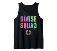Estilo Retro de Horse Squad Ranch Cowgirl Wild Horseback Country Vibes Camiseta sin Mangas
