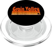 Estilo retro de los 80 en Grain Valley, Missouri PopSockets PopGrip para MagSafe