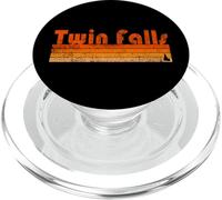 Estilo retro de los 80 en Twin Falls, Idaho PopSockets PopGrip para MagSafe