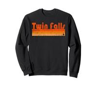 Estilo retro de los 80 en Twin Falls, Idaho Sudadera
