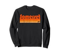 Estilo retro de los años 80 de Somerset, Kentucky Sudadera