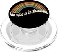 Estilo Retro de los años 90, The Vibe is in Shambles Funny Vintage PopSockets PopGrip para MagSafe