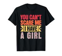 Estilo Retro del día de la Madre You Can't Scare Me I Have a Girl Camiseta