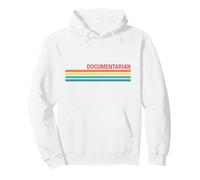Estilo Retro Documental Sudadera con Capucha