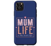 Estilo Retro Love Mum Life Is The Best Life For My Best Mum Carcasa para iPhone 11 Pro MAX