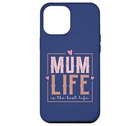 Estilo Retro Love Mum Life Is The Best Life For My Best Mum Carcasa para iPhone 12 Pro MAX