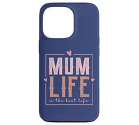 Estilo Retro Love Mum Life Is The Best Life For My Best Mum Carcasa para iPhone 13 Pro