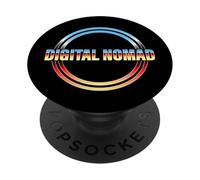 Estilo Retro nómada Digital PopSockets PopGrip Adhesivo