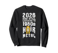 Estilo Retro Rock Hair Metal de los 80 2026 Sudadera