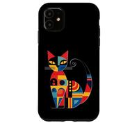 Estilo retro vintage de mediados de siglo con diseño de gatos años 50 y 60 Carcasa para iPhone 11