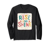 Estilo Rise and Shine para un día Radiante por Delante Manga Larga