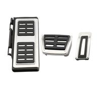 estilo sobrio y práctico Cubiertas Para Pedales De Coche, Acelerador Freno Y Reposapiés Accesorios Estilo Interior Para VW Para Golf 7 8 GTi MK7(AT with Rest)