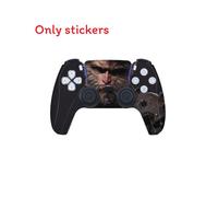 (Estilo T) Adhesivo para mando de PS5 Myth Wukong Black con múltiples patrones de PVC