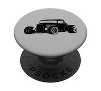 Estilo Vintage Custom Treinta Retro Hot Rod Coche Ilustración PopSockets PopGrip Adhesivo