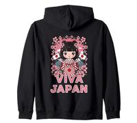 Estilo Viva Japan Cherry Blossom Festival Sudadera con Capucha