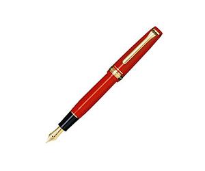 Estilográfica Sailor Professional Gear Slim Gold, Oro, Rojo, 11-1221-430