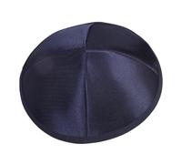 Estilos de gorra redonda ligera y portátil para viajes, viajes diarios, transpirable, cómodo, accesorio cultural, práctico kipa, azul marino, Talla única