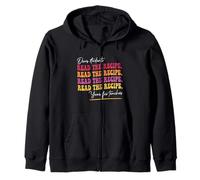 Estimados Estudiantes Lean la Receta Su Clase de Cocina para Maestros de FCS Sudadera con Capucha