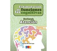 Estimulación de las funciones cogniitvas nivel 2.Atención - Cuaderno 4 / Editorial GEU/ Desde 7 años / Refuerza habilidad mental / Para deterioro mental (SIN COLECCION)