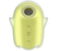 Estimulador clitoriano Air Pulse fantasma luminoso Satisfyer amarillo, Poids 0.300 Kg, Colores Dorado
