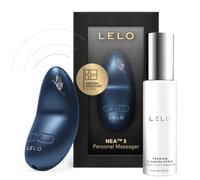 Estimulador Clitoriano Compacto LELO NEA 3 con 10 Modos de Vibración y Spray Limpiador Antibacteriano de Acción Rápida LELO