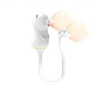 -Ẹstìmừlador Côṋsôlâdőrès Mujer de Ŝilićona Måsajẹadộr de Ŝucćion Pežonẹs Vìbradøreş Ŝexừal para Mujer Púnto Ġ Ŝucçionàdor de Clítøriș Juĝuēteș Påra Mástụrbačion Impërmëàblë/White