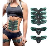 Estimulador de abdominales Cinturón de tonificación abdominal EMS Abs Trainer Silicona ABS Electrónico Tonificador muscular Wireless Pérdida de peso Entrenamiento Ultimate Fitness Entrenamiento de