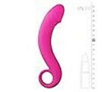 estimulador de próstata falo de silicona rosa impermeable