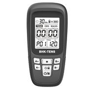 Estimulador muscular EMS para aliviar el dolor de espalda, máquina TENS de tamaño mini KR280-blanco (negro)