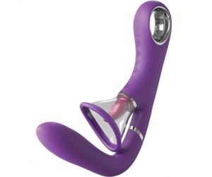 Estimulador Punto G y Clitoris Morado