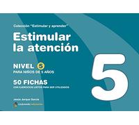 Estimular La Atención. Nivel 5. Para Niños De 5 Años - Edición Color (SIN COLECCION)
