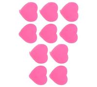 Estink 10 PCS RAQEET Racket Vibration Forma de Corazón Silicona Absorbador de Choque Firmemente Fijo para éxitos Cómodos y Prevención de Lesiones para Tenistas y Atletas (Pink)