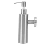 Estink 304 Botella de Bomba Recargable de de de Acero Inoxidable de Acero Inoxidable para Baño de Cocina, Dispensador de de Mano Premium para Encimera (Montado en la Pared, Redondo)
