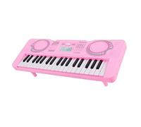 Estink 37 Clave para Niños Piano con un Botón Demo Dual Modo, Promueve el Desarrollo de la Iluminación Musical e Imaginación para los Niños. (PINK)