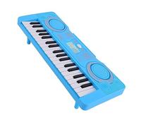 Estink 37 Clave para Niños Piano con un Botón Demo Dual Modo, Promueve el Desarrollo de la Iluminación Musical e Imaginación para los Niños. (BLUE)