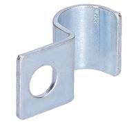 Estink Abrazaderas de Tubo, 20 Piezas, Acero Inoxidable con Chapado en Zinc, 6mm, con Anillos de Goma, Soporte de Sujeción