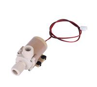 Estink Bomba Solar de Circulación de Agua, 12V DC, Motor Brushless Silencioso, 6,5 L/min, Agua Fría/Caliente