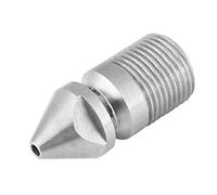 Estink Boquilla de Chorro para Limpieza de Alcantarilla, 3/8 BSP, Acero Inoxidable 304, Alta Presión