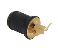 Estink Brass LiveWell Bait Well Plug Drame Proof Auttable Fuge Fugewalls, Pozos de Cebo Fácil de Instalar (1 Pulgada)