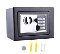 Estink Caja Fuerte Electrónica para Muebles, 6,4 L, Cerradura con Doble Perno, Resistente al Fuego, para Joyas y Documentos