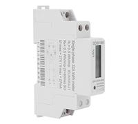 Estink Contador Digital LCD de Corriente Monofásico, DIN-Rail, 220V, 5-32A, Medidor Eléctrico