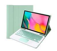 Estink Cubierta de Teclado para Samsung Galaxy Tab A8, Cubierta de Teclado Inalámbrico Desmontable de Vista Múltiple, Cubierta de Tableta para SM X200/SM X205/SM X207 2022(Panel táctil)