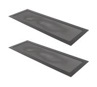 Estink Filtro de Polvo de Ventilador de PC Premium Marco Magnético de Malla 2 Piezas, Protege del Sobrecalentamiento, para la Fuente de Alimentación en la Caja de la PC (BLACK)
