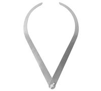 Estink Herramienta de pinza de arcilla, 10 pulgadas, escultura de arcilla de acero inoxidable, herramienta de medición de cerámica, pinza de pierna doblada, escultura de arcilla, herramienta de cerámica para tallar, modelar escultura de arcilla