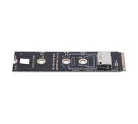 Estink Interfaz SFF-8612 M.2 MKEY a SFF-8611 Adaptador de Host para PCIe NVME SSD, Protocolo Rápido para Datos, Conexión de Cable Opcional (PH492-MU)