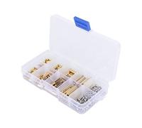 Estink Juego de Tornillos Espaciadores M3 de Latón Macho Hembra para PCB, 120 Piezas con Caja