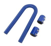 Estink Kit de Manguera de Radiador de Acero Inoxidable Flexible para un Enfriamiento Eficiente para el Ajuste Universal (BLUE)