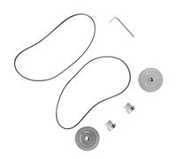 Estink Kit de Rueda Sincrónica con Cinturón Duradero Alta Precisión de la Transmisión Efecto de Ahorro de Energía para el Juego de Correa de Distribución de la Máquina de Molienda de Engranajes CNC.
